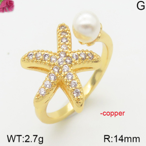 Fashion Copper Ring  F5R300076bbov-J111
