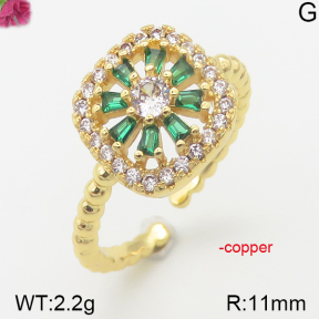 Fashion Copper Ring  F5R400191bbov-J111