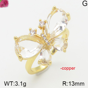 Fashion Copper Ring  F5R400196bbov-J111