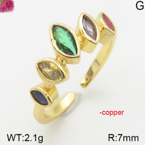 Fashion Copper Ring  F5R400211bbov-J111