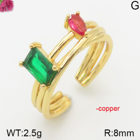 Fashion Copper Ring  F5R400212bbov-J111