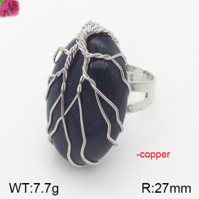 Fashion Copper Ring  F5R400222bhia-J111