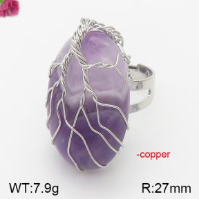 Fashion Copper Ring  F5R400228bhia-J111
