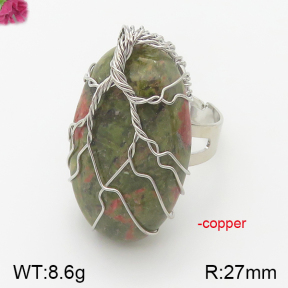 Fashion Copper Ring  F5R400233bhia-J111