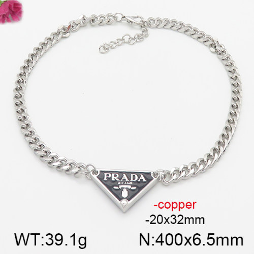 Fashion Copper Miuccia Prada Necklaces  PN0141034ahjb-K69