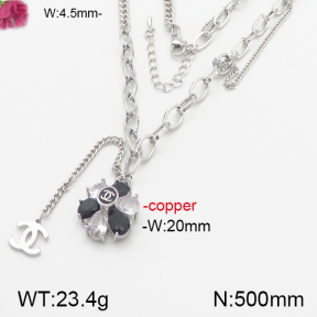 Fashion Copper Chanel Necklaces  PN0141044vhmv-K69