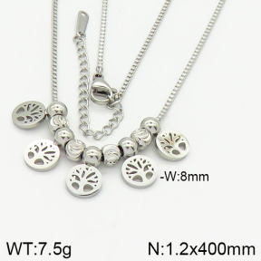 Stainless Steel Necklace  2N2001393ahjb-662