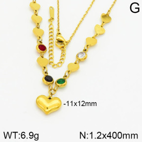Stainless Steel Necklace  2N4000976ahjb-662