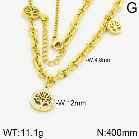 Stainless Steel Necklace  2N4000988ahjb-662