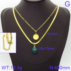 Stainless Steel Necklace  2N4001004vhkb-662