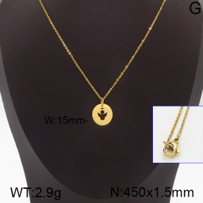 Stainless Steel Necklace  5N2001285aajo-742