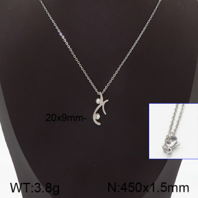 Stainless Steel Necklace  5N4000755aaji-742