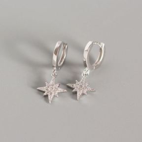 925 Silver Earrings  Weight:1.4g  9.6*20mm  JE1793viab-Y05  YHE0112