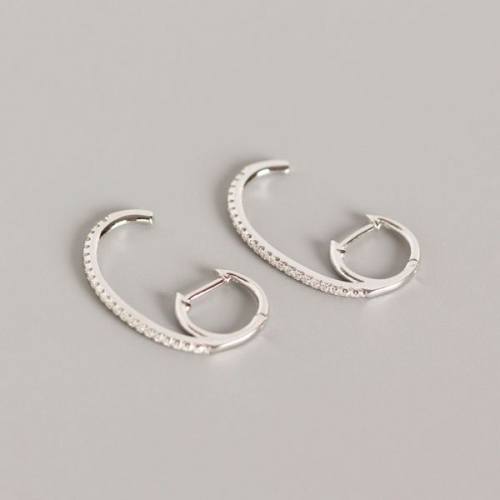 925 Silver Earrings  Weight:2.5g  8.5*25mm  JE1797ajho-Y05  YHE0142