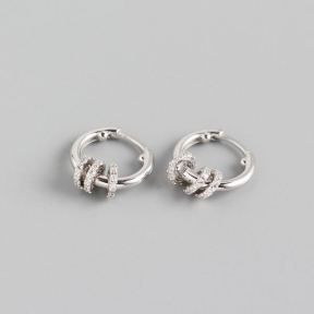 925 Silver Earrings  Weight:2.2g  2.0*9.5mm  JE1809aipo-Y05  YHE0249