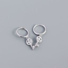 925 Silver Earrings  Weight:1.67g  8.5*24.5mm  JE1823aiik-Y05  YHE0328