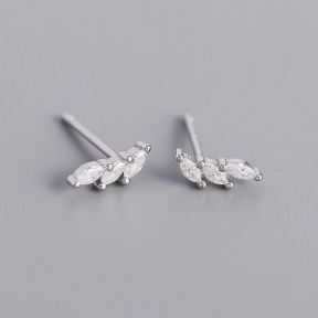 925 Silver Earrings  Weight:0.45g  8.3mm  JE1829abop-Y05  YHE0367