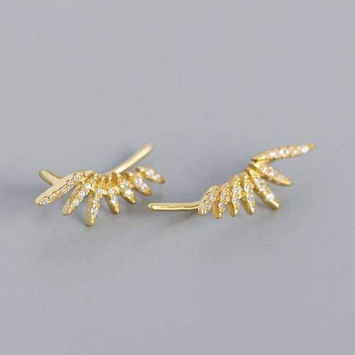 925 Silver Earrings  Weight:0.88g  17.2mm  JE1834ahno-Y05  YHE0432