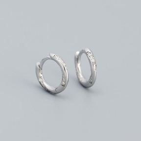 925 Silver Earrings  Weight:1.38g  8.5*11mm  JE1841aiio-Y05  YHE0504