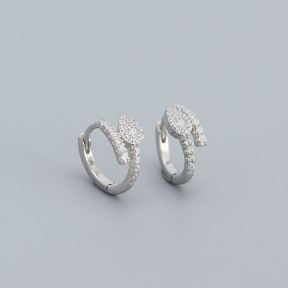925 Silver Earrings  Weight:1.46g  8.5*11mm  JE1847aiim-Y05  YHE0514