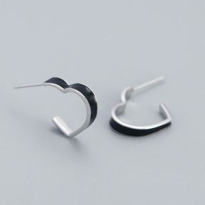 925 Silver Earrings  Weight:1.84g  13mm  JE1849aiho-Y05  YHE0518
