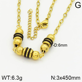 Stainless Steel Necklace  2N2001501bbov-666