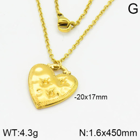 Stainless Steel Necklace  2N2001502vbpb-666