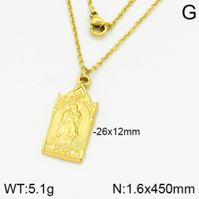 Stainless Steel Necklace  2N2001504vbpb-666