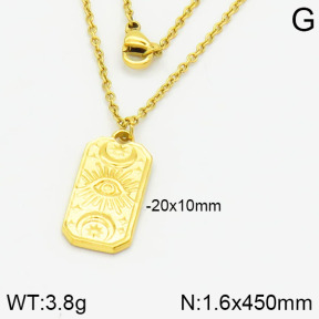 Stainless Steel Necklace  2N2001506vbpb-666
