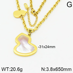 Stainless Steel Necklace  2N3000711ahjb-478