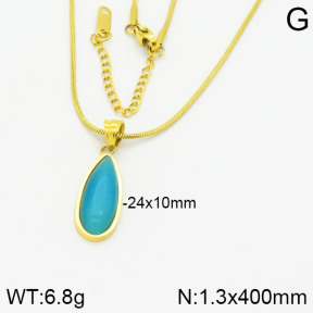 Stainless Steel Necklace  2N4001025vbnl-478