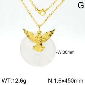 Stainless Steel Necklace  2N4001036vhnv-666