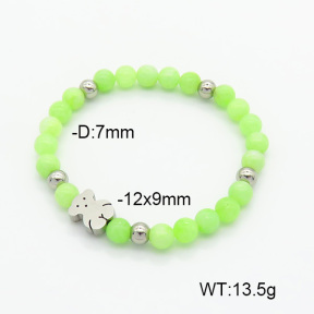 SS Bear Bracelets  Dyed Jade  TB6001176bvpl-908