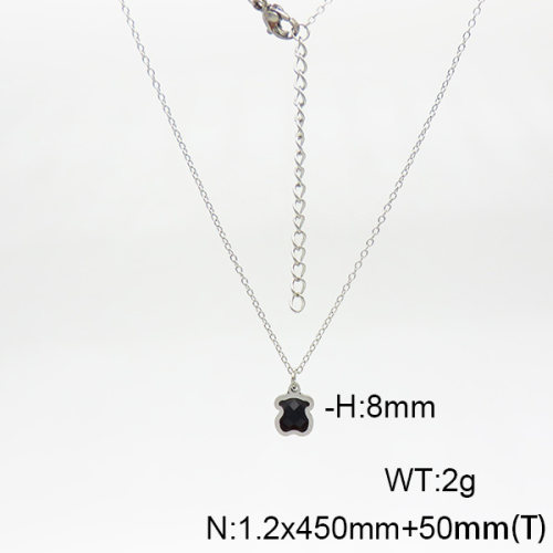 SS Bear Necklaces  TN6001096aakl-908