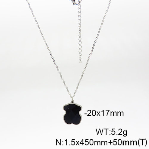 SS Bear Necklaces  TN6001100bbml-908