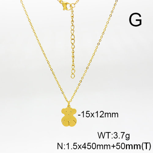 SS Bear Necklaces  TN6001101vbmb-908