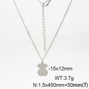 SS Bear Necklaces  TN6001102ablb-908