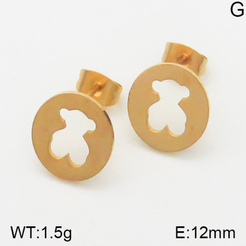 SS Bear Earrings  TE5000248vbmb-317