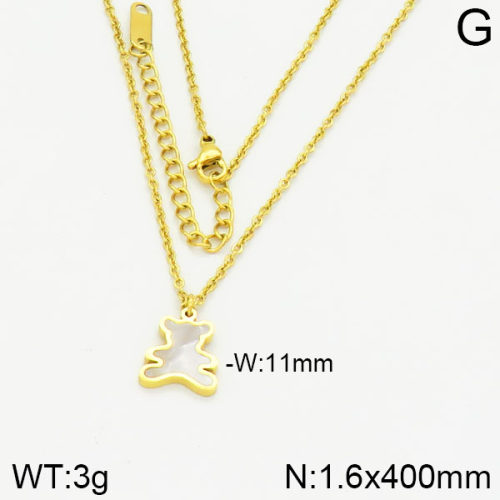 SS Bear Necklaces  TN2000223vbll-434