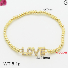 Fashion Copper Bracelet  F5B401530bhia-J128