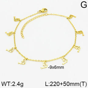 Stainless Steel Anklets  2A9000673bblo-738