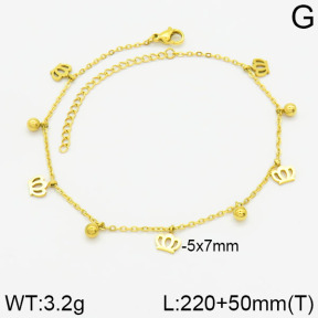 Stainless Steel Anklets  2A9000685bblo-738