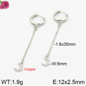 Fashion Copper Earrings  F2E4000721vbnl-J147
