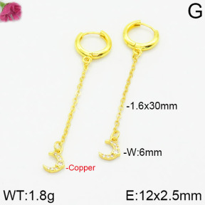 Fashion Copper Earrings  F2E4000722vbnl-J147