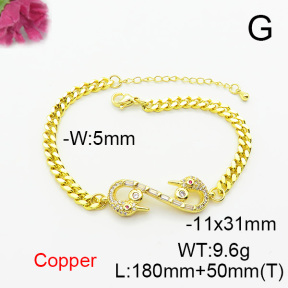 Fashion Copper Bracelet  F6B405140vbnb-L024
