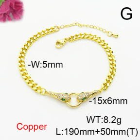 Fashion Copper Bracelet  F6B405144vbnb-L024