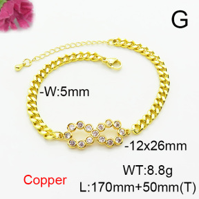 Fashion Copper Bracelet  F6B405145vbnb-L024