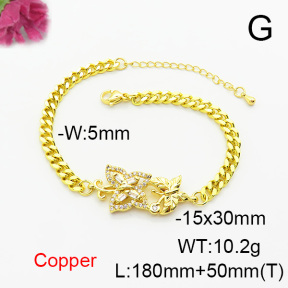 Fashion Copper Bracelet  F6B405147vbnb-L024