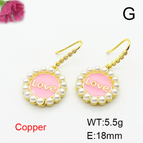 Fashion Copper Earrings  F6E403722vbpb-L024