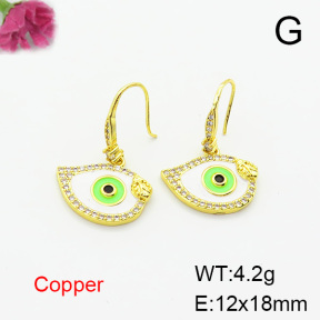Fashion Copper Earrings  F6E403726bbov-L024